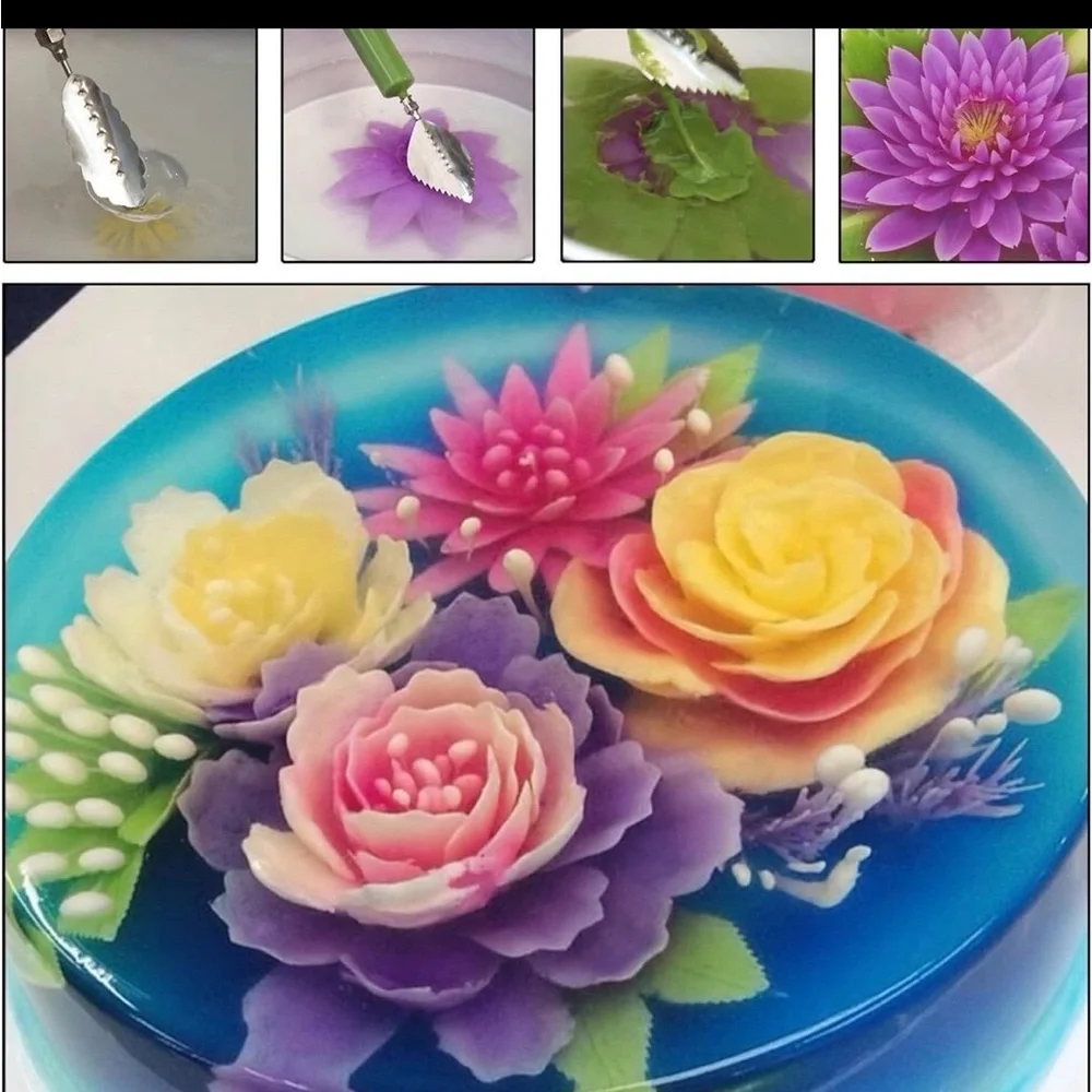 Stainless Steel Gelatin tools for 3D jello